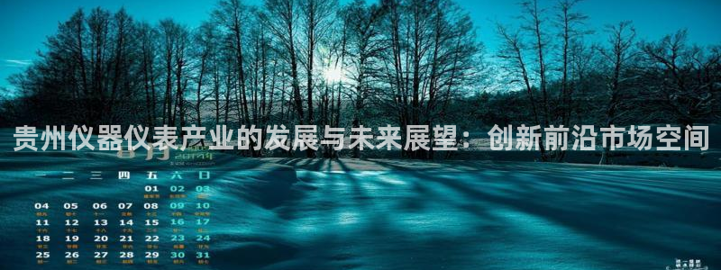 意昂3集团E.ON：贵州仪器仪表产业的发展与未来展望：创新前