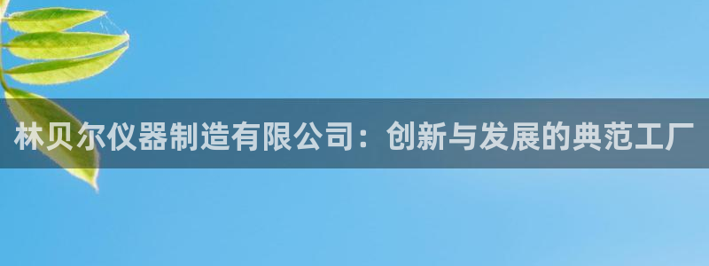 意昂体育3招商电话地址是多少：林贝尔仪器制造有限公司：创新与
