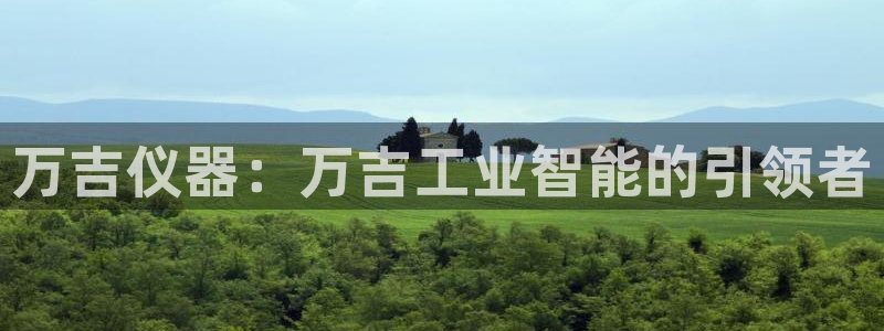 意昂体育3招商电话号码查询：万吉仪器：万吉工业智能的引领者