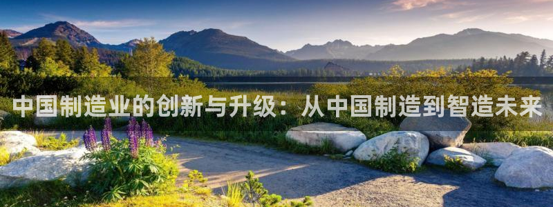 意昂平台体育：中国制造业的创新与升级：从中国制造到智造未来
