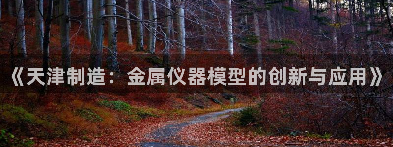 意昂3娱乐首页官网下载：《天津制造：金属仪器模型的创新与应用