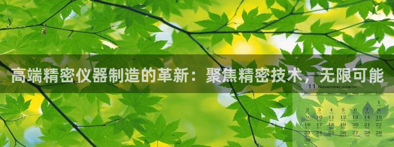 意昂3集团官网首页网址：高端精密仪器制造的革新：聚焦精密技术
