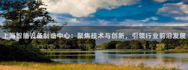 注册意昂3：上海智能设备制造中心：聚焦技术与创新，引领行业前