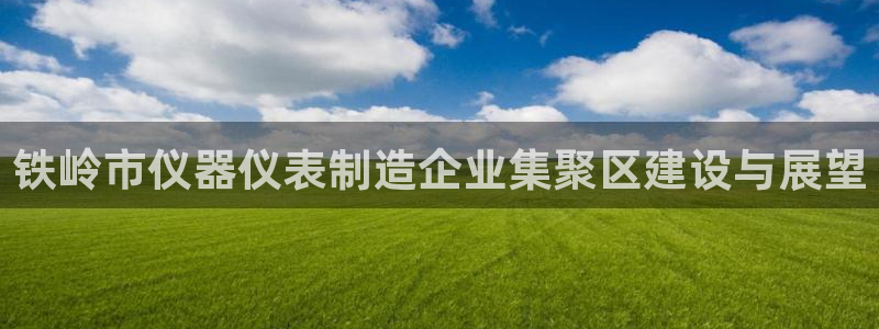 意昂体育3平台假的吗是真的吗：铁岭市仪器仪表制造企业集聚区建