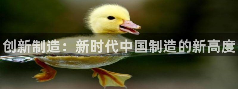 意昂体育3招商电话地址：创新制造：新时代中国制造的新高度