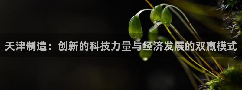 意昂3集团官网首页网址：天津制造：创新的科技力量与经济发展的