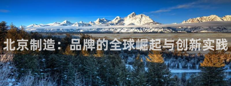 意昂3集团官网网址：北京制造：品牌的全球崛起与创新实践
