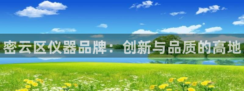 意昂体育3是干嘛的公司：密云区仪器品牌：创新与品质的高地