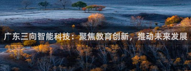 意昂3官网：广东三向智能科技：聚焦教育创新，推动未来发展